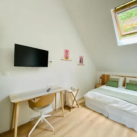 Duplex Avec Parking Proche Stade De La Beaujoire, Parc Des Expositions, Bord De L'erdre アパート *