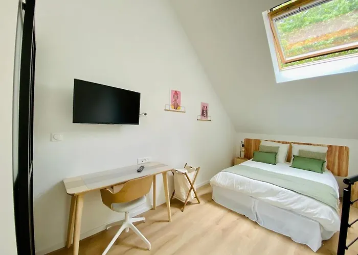 Duplex Avec Parking Proche Stade De La Beaujoire, Parc Des Expositions, Bord De L'erdre Apartament *